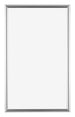 Bordeaux Kunststoff Bilderrahmen 33x48cm Silber Vorne | Yourdecoration.de
