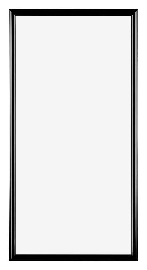 Bordeaux Kunststoff Bilderrahmen 40x80cm Schwarz Hochglanz Vorne | Yourdecoration.de