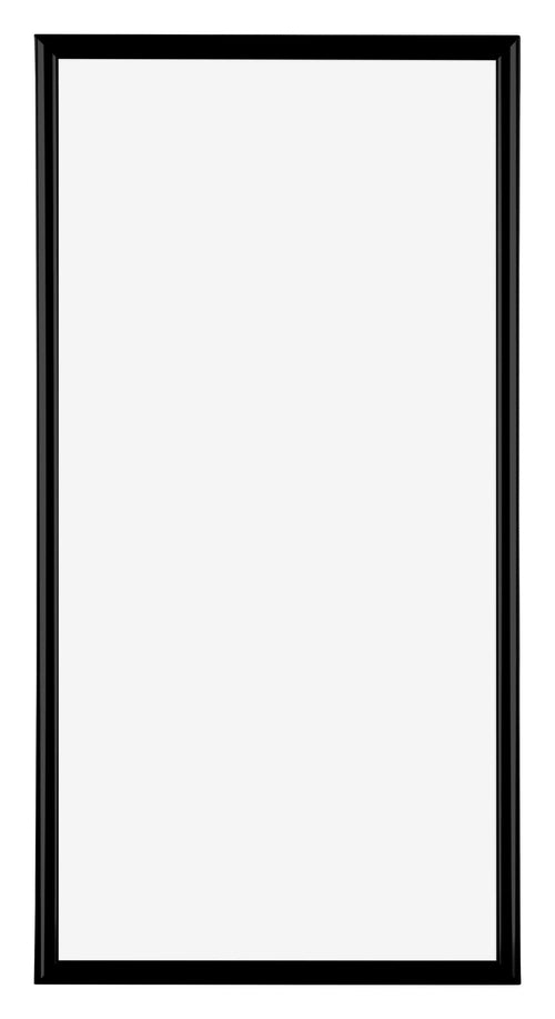 Bordeaux Kunststoff Bilderrahmen 40x80cm Schwarz Matt Vorne | Yourdecoration.de