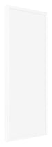 Bordeaux Kunststoff Bilderrahmen 45x80cm Weiss Hochglanz Vorne Schrag | Yourdecoration.de