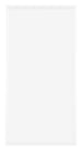 Bordeaux Kunststoff Bilderrahmen 45x80cm Weiss Hochglanz Vorne | Yourdecoration.de