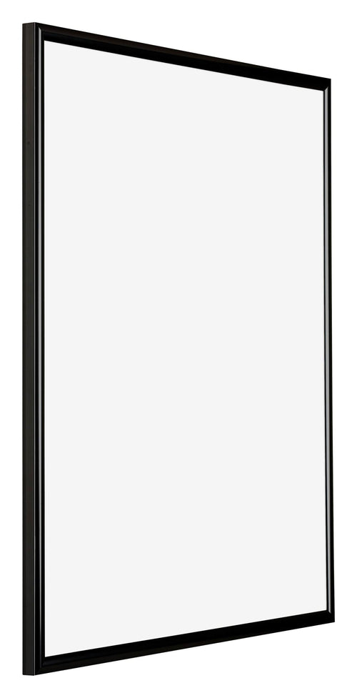 Bordeaux Kunststoff Bilderrahmen 55x65cm Schwarz Hochglanz Vorne Schrag | Yourdecoration.de