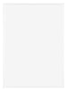 Bordeaux Kunststoff Bilderrahmen 59 4x84cm A1 Weiss Hochglanz Vorne | Yourdecoration.de