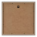 Catania MDF Bilderrahmen 25x25cm Silber Ruckseite | Yourdecoration.de