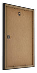 Catania MDF Bilderrahmen 25x30cm Schwarz Ruckseite Schrag | Yourdecoration.de