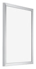 Catania MDF Bilderrahmen 25x30cm Silber Vorne Schrag | Yourdecoration.de
