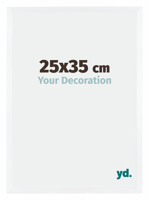 Catania MDF Bilderrahmen 25x35cm Weiss Messe | Yourdecoration.de
