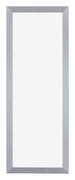 Catania MDF Bilderrahmen 25x75cm Silber Vorne | Yourdecoration.de