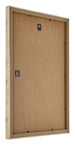 Catania MDF Bilderrahmen 28x35cm Gold Ruckseite Schrag | Yourdecoration.de