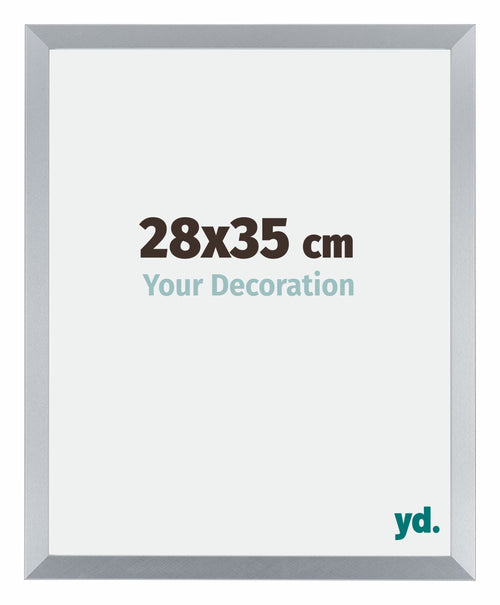 Catania MDF Bilderrahmen 28x35cm Silber Messe | Yourdecoration.de
