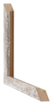 Catania MDF Bilderrahmen 29 7x42cm A3 White Wash Detail Querschnitte | Yourdecoration.de