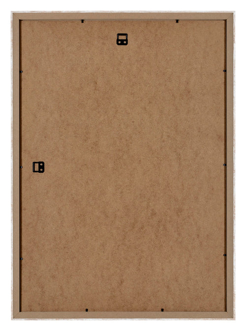 Catania MDF Bilderrahmen 29 7x42cm A3 White Wash Ruckseite | Yourdecoration.de