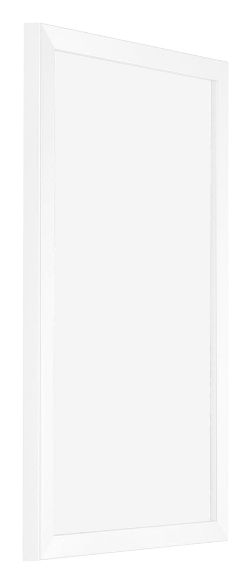 Catania MDF Bilderrahmen 30x50cm Weiss Vorne Schrag | Yourdecoration.de