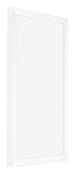 Catania MDF Bilderrahmen 30x50cm Weiss Vorne Schrag | Yourdecoration.de