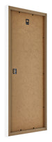 Catania MDF Bilderrahmen 30x60cm Weiss Ruckseite Schrag | Yourdecoration.de