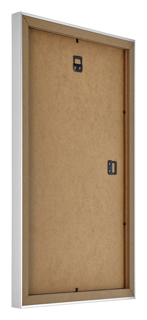 Catania MDF Bilderrahmen 32x45cm Silber Ruckseite Schrag | Yourdecoration.de