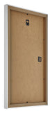 Catania MDF Bilderrahmen 32x45cm Silber Ruckseite Schrag | Yourdecoration.de