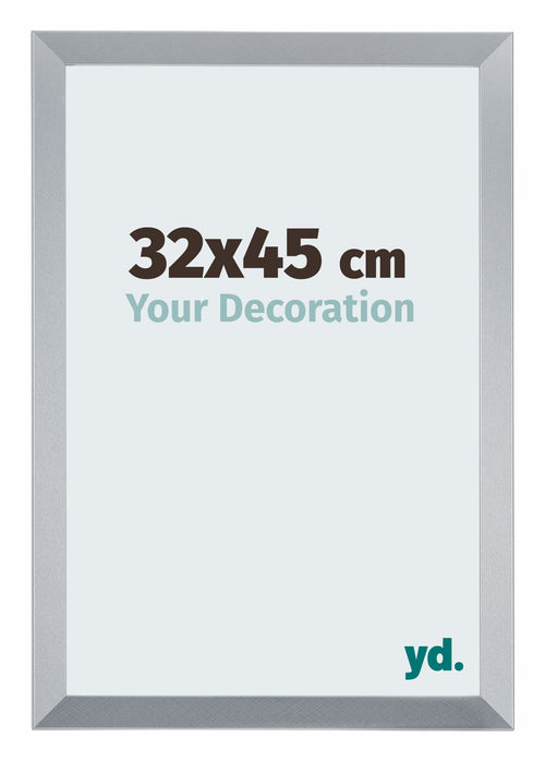 Catania MDF Bilderrahmen 32x45cm Silber Vorne Messe | Yourdecoration.de
