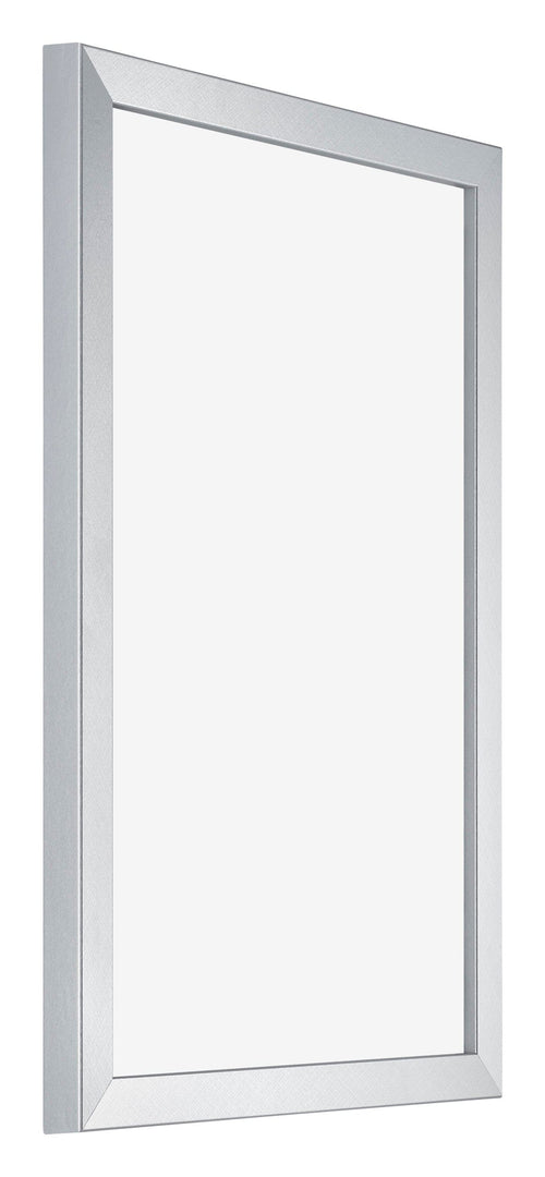 Catania MDF Bilderrahmen 32x45cm Silber Vorne Schrag | Yourdecoration.de