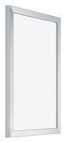 Catania MDF Bilderrahmen 32x45cm Silber Vorne Schrag | Yourdecoration.de