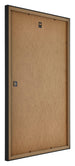 Catania MDF Bilderrahmen 35x50cm Schwarz Ruckseite Schrag | Yourdecoration.de
