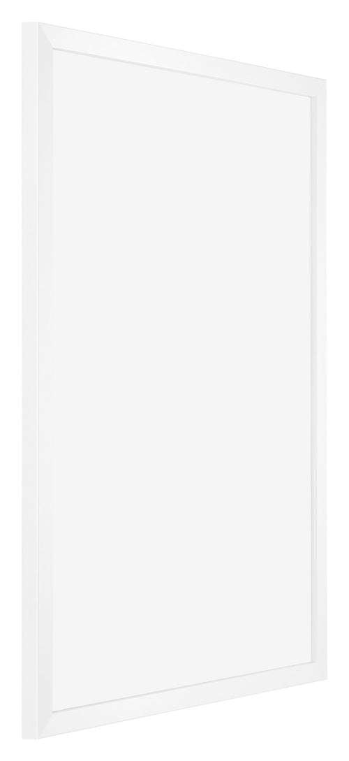 Catania MDF Bilderrahmen 35x50cm Weiss Vorne Schrag | Yourdecoration.de