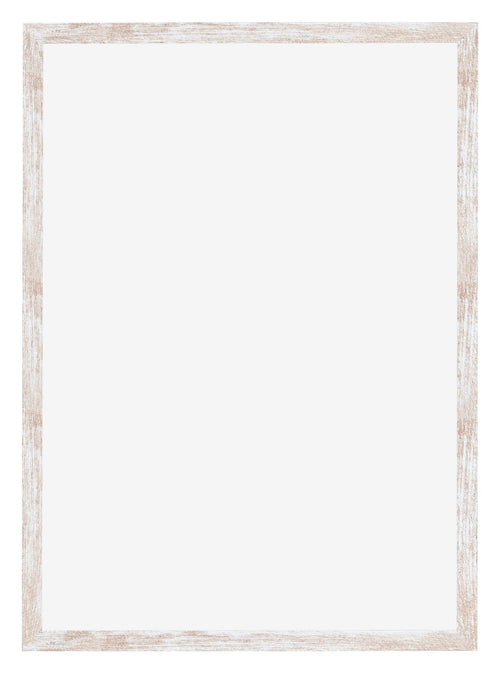 Catania MDF Bilderrahmen 35x50cm White Wash Vorne | Yourdecoration.de