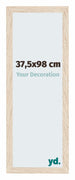 Catania MDF Bilderrahmen 37 5x98cm Eiche Vorne Messe | Yourdecoration.de