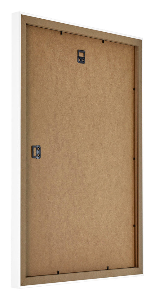 Catania MDF Bilderrahmen 40x45cm Weiss Ruckseite Schrag | Yourdecoration.de