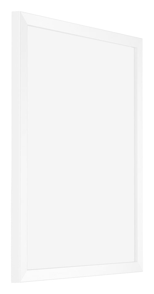 Catania MDF Bilderrahmen 40x45cm Weiss Vorne Schrag | Yourdecoration.de