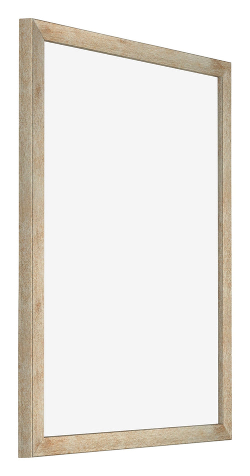 Catania MDF Bilderrahmen 40x50cm Gold Vorne Schrag | Yourdecoration.de