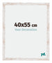Catania MDF Bilderrahmen 40x55cm White Wash Messe | Yourdecoration.de