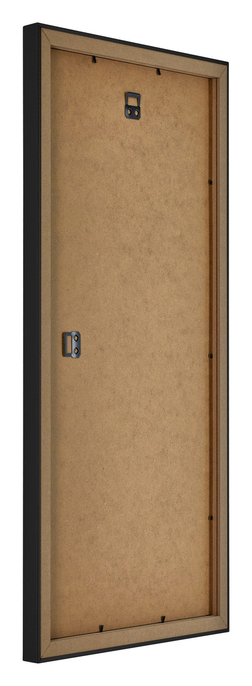 Catania MDF Bilderrahmen 40x70cm Schwarz Ruckseite Schrag | Yourdecoration.de