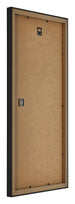 Catania MDF Bilderrahmen 40x70cm Schwarz Ruckseite Schrag | Yourdecoration.de