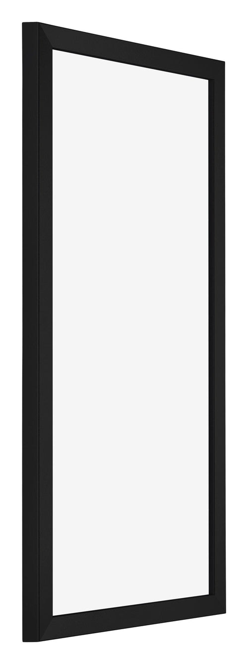 Catania MDF Bilderrahmen 40x70cm Schwarz Vorne Schrag | Yourdecoration.de
