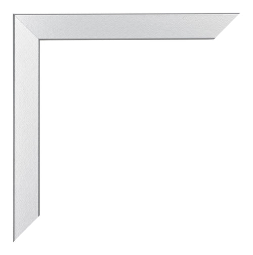 Catania MDF Bilderrahmen 40x80cm Silber Detail Ecke | Yourdecoration.de