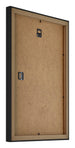 Catania MDF Bilderrahmen 45x60cm Schwarz Ruckseite Schrag | Yourdecoration.de