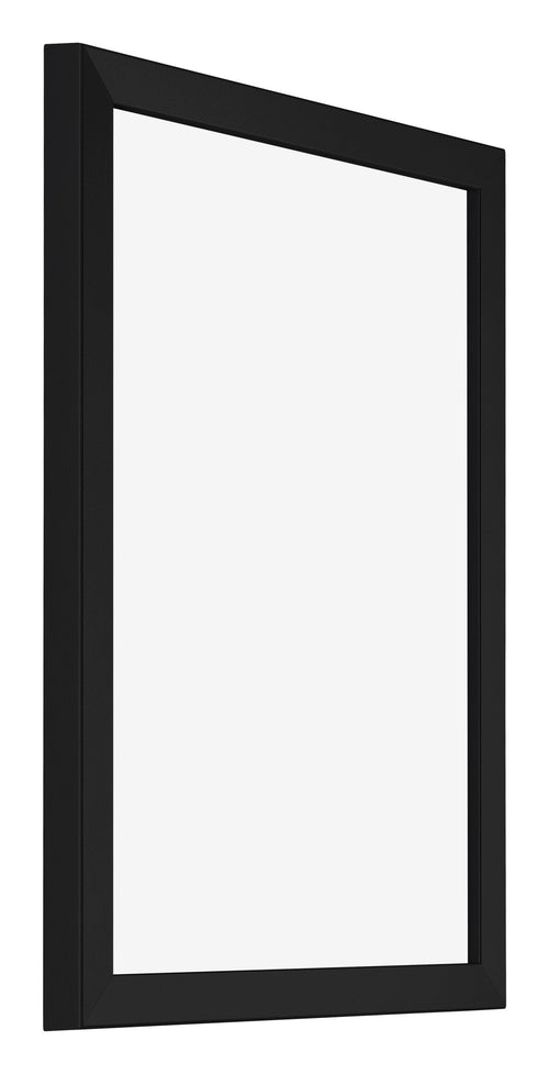 Catania MDF Bilderrahmen 45x60cm Schwarz Vorne Schrag | Yourdecoration.de