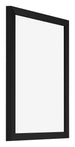 Catania MDF Bilderrahmen 45x60cm Schwarz Vorne Schrag | Yourdecoration.de