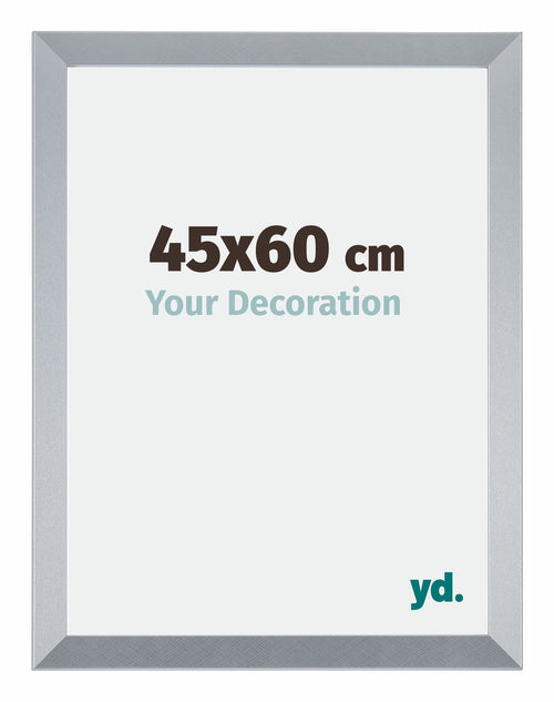 Catania MDF Bilderrahmen 45x60cm Silber Messe | Yourdecoration.de