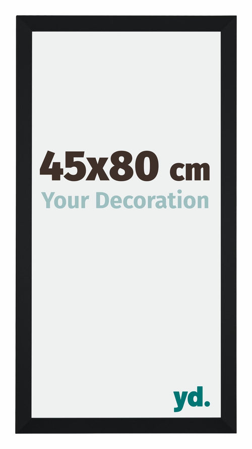 Catania MDF Bilderrahmen 45x80cm Schwarz Messe | Yourdecoration.de