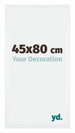 Catania MDF Bilderrahmen 45x80cm Weiss Messe | Yourdecoration.de