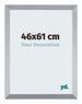 Catania MDF Bilderrahmen 46x61cm Silber Vorne Messe | Yourdecoration.de
