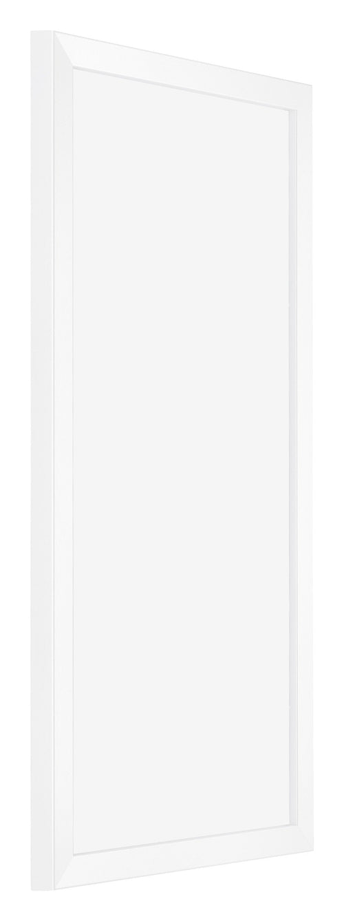 Catania MDF Bilderrahmen 50x100cm Weiss Vorne Schrag | Yourdecoration.de