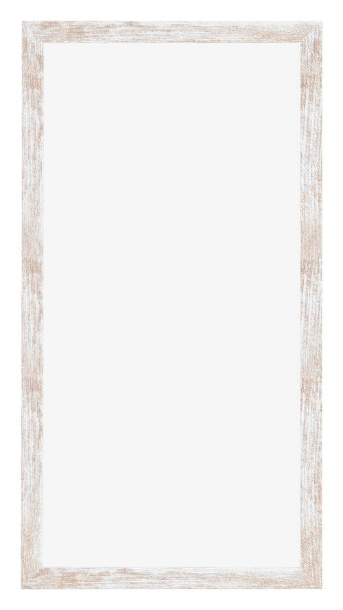 Catania MDF Bilderrahmen 50x100cm White Wash Vorne | Yourdecoration.de