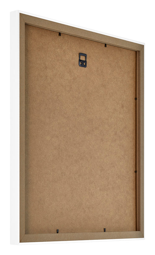 Catania MDF Bilderrahmen 50x50cm Weiss Ruckseite Schrag | Yourdecoration.de
