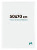 Catania MDF Bilderrahmen 50x70cm Weiss Messe | Yourdecoration.de
