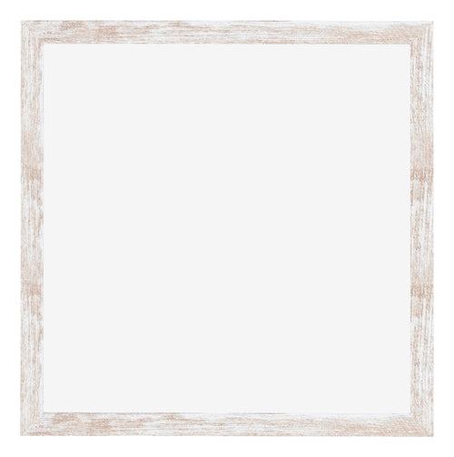 Catania MDF Bilderrahmen 60x60cm White Wash Vorne | Yourdecoration.de