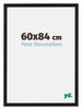 Catania MDF Bilderrahmen 60x84cm Schwarz Messe | Yourdecoration.de