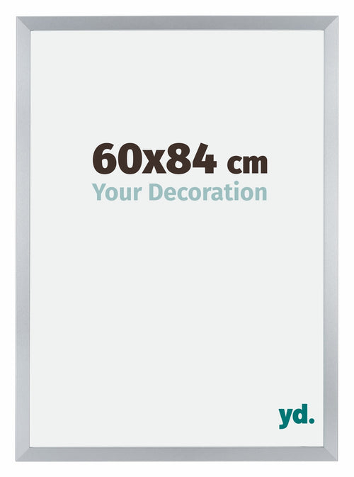 Catania MDF Bilderrahmen 60x84cm Silber Messe | Yourdecoration.de
